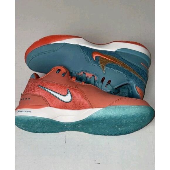 Nike Zoom Lebron NXXT Gen AMPD "Miami" Men's Sz 10 Basketball Shoe FJ1566 401 - Picture 5 of 5